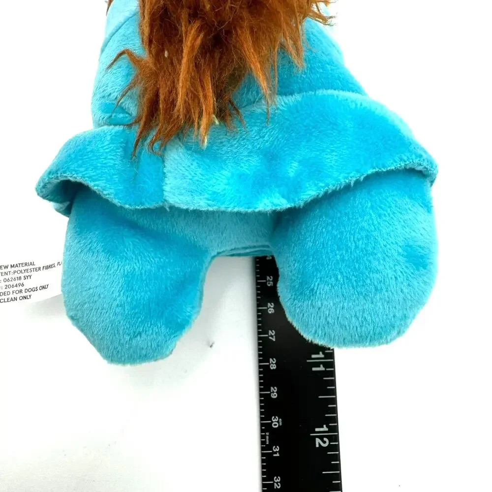 BARK BOX | NEW Fluffy Sue‎ Medium Plush Dog Toy Squeak Crinkle t-shirt rope Who